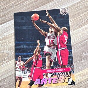 Ron Artest Basketball Card 2000 Fleer Ultra No. 32